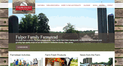 Desktop Screenshot of fulperfarms.com